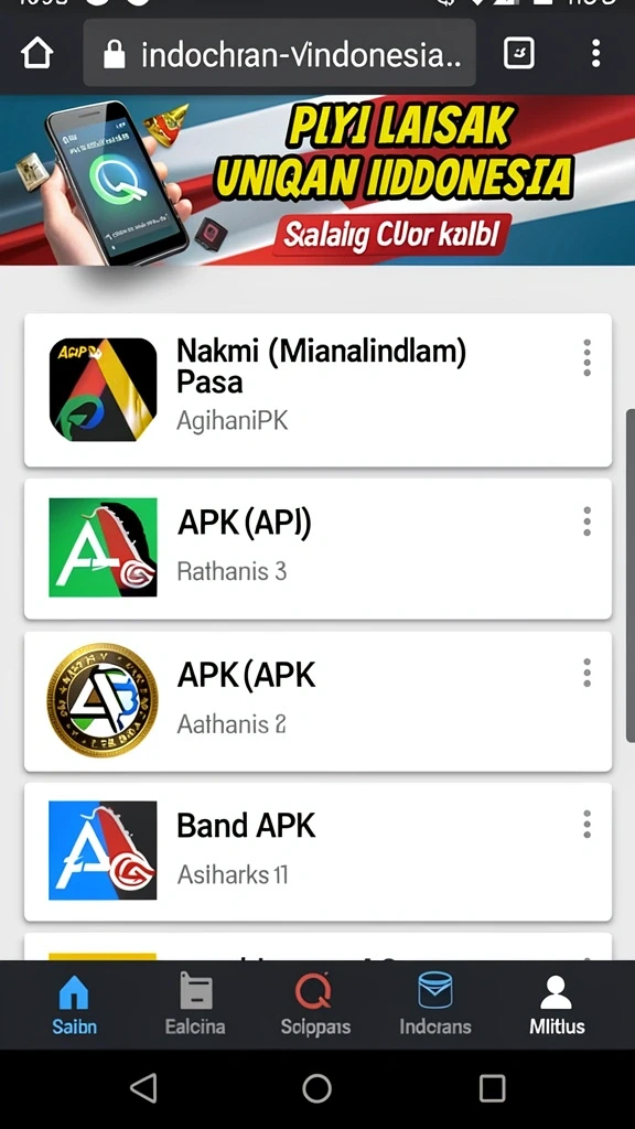 Tampilan utama aplikasi Review Aplikasi sbobet yang intuitif dan efisien.
