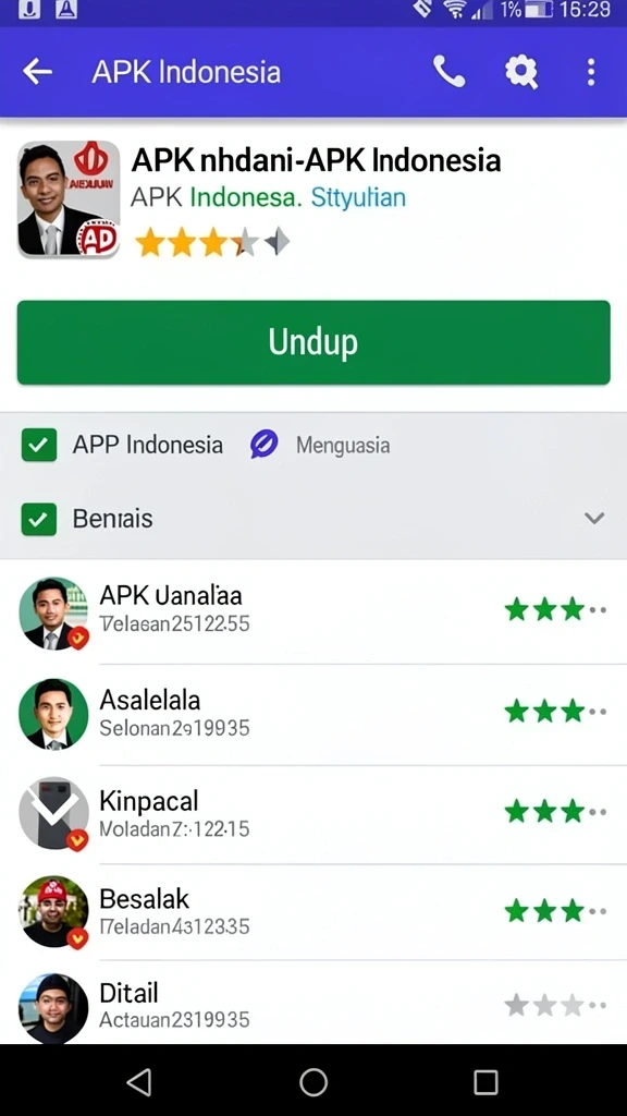 Tampilan utama aplikasi Review Aplikasi banyu4d yang intuitif dan efisien.